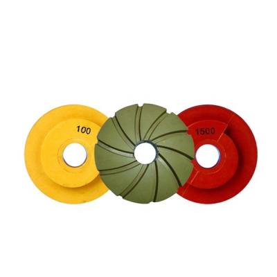 China Snail Concrete Lock Diamond Floor Polishing Pads For Granite Marble Concrete for sale