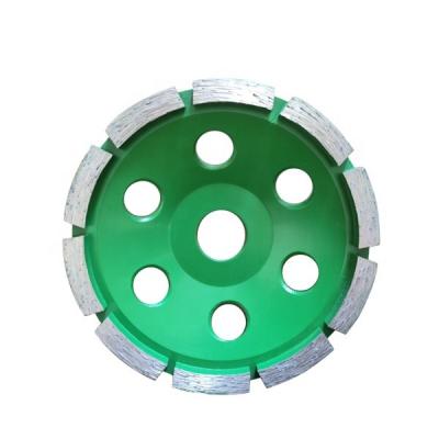 China Diamond Grinding Cup Wheel green deburring for floor grinding for sale