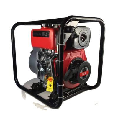 China Inch 4 Stroke Water Irrigation Irrigation And Agriculture 2 Pump Air Cooled Diesel Machine Agricultural Water Motor Pump for sale