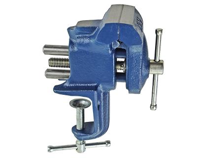 China Multifunctional Steel Table Vise 3 Inch Clamp Screw Clamp Yoke Style Woodworking Vise for sale