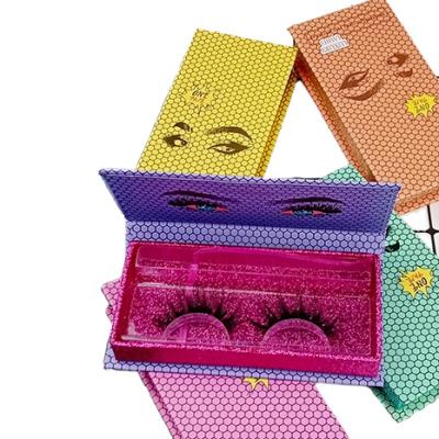 China 25-30 times 100% handmade fiber eyelashes wholesale 3D fiber eyelashes silk fiber false eyelashes for sale