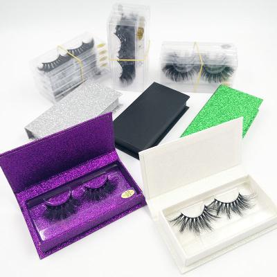 China 25-30 Wholesale False Mink Eye Lashes Natural 3d Synthetic Silk Eyelashes Different Periods for sale