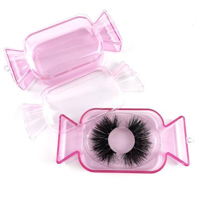 China 25-30 Mm 3D Mink Eyelash Bulk Faux Mink Eyelash Pack Box 25 Times Eyelash Vendor Customiz for sale