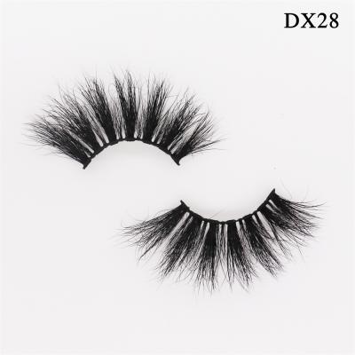 China 25-30 Periods Fake Japanese Mink Eyelashes Mink Eyelashes Vendor for sale