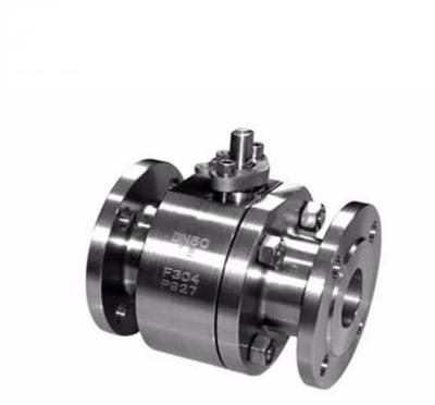 China General Float Water Tank Flanged Cf8m Carbon High Pressure 3 Stainless Steel Ball Valve for sale