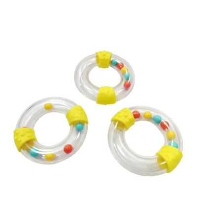 China Soft Hanging Toy Transparent Baby Rattles Infant Rattle Accessories and Teether Toy Early Childhood Colorful Hanging Toys for sale