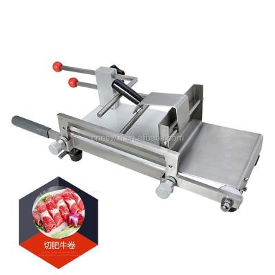 China Portable Factory Full Manual Stainless Steel Multifunctional Meat Slicer for sale