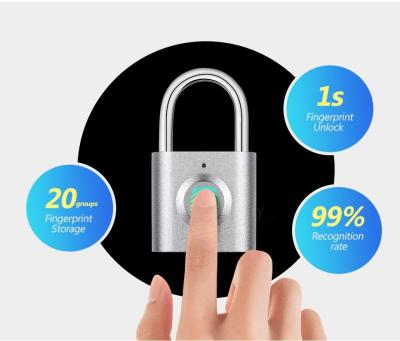 China Smart Fingerprint Padlock-Zirain-L01 L01 for sale