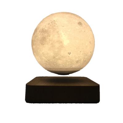 China Minimalist Magnetic Levitating Moon House Floating Romantic Decoration HCNT Moon Lamp Levitating Moon Lamp Moon Lamp for sale