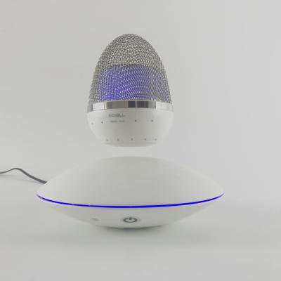 China No Levitating Loudspeaker New Design Egg Shape Floating Speakers Floating Music Player Blue Tooth Loudspeaker for sale