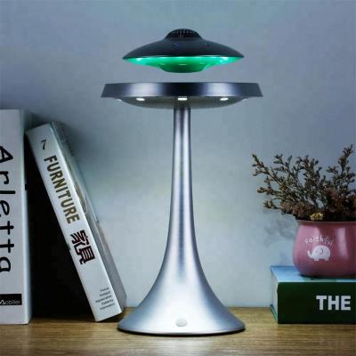 China HCNT Speaker UFO Levitating Mini Portable Speaker with LED Table Light for sale