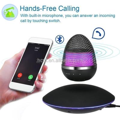 China None wholesale magnetic levitation speaker with wireless inductive charger for sale