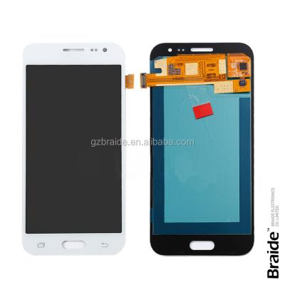 China Low prices mobile phone parts display lcd touch screen handset for samsung galaxy j2 BR-SMJ2 for sale