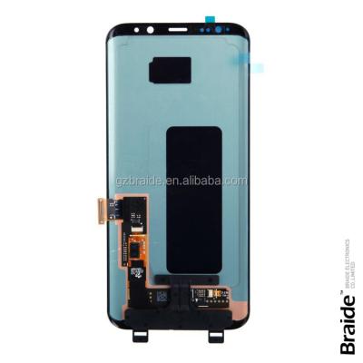 China Flexible Newer Screen Replacement LCD Mobile Display For Samsung Galaxy S8 Plus G950 BR-SMS8P for sale