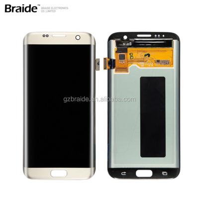 China China Mobile LCD For Samsung Galaxy S7 Edge Show LCD Touch Screen Digitizer Assembly BR-SMS7 Edge for sale