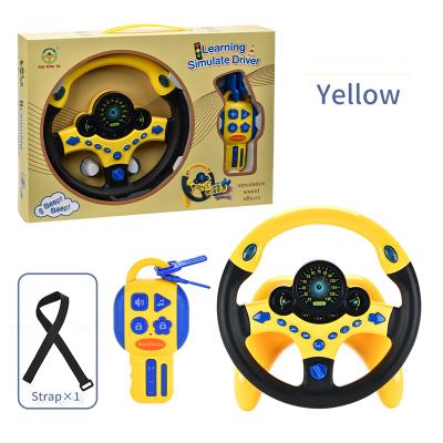 China Training Kids Action Ability Kids steering wheel toys for toddlers driving simulation toys baby steering wheel toy for sale