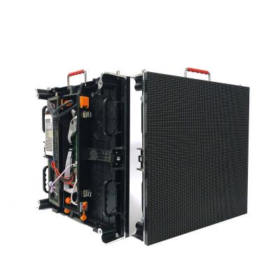 China Front Service Maintenance LED Display Screen P2.97 P3.91P4.81Rental Outdoor Magnetic Aluminum Cabinet For Church Concert for sale