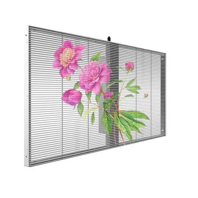 China Ultrathin Led Display Wall Screen Indoor Transparent Led Display Screen Outdoor Transparent Led Display Screen Waterproof for sale