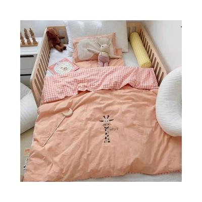 China Chinese supply anti-static quilting process crib baby bedding set for children's bedding set for sale