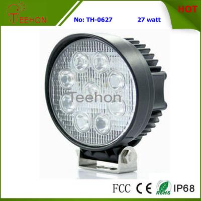 China 9V-60V DC 27W LED working lamp for heavy-duty truck and trailer for sale