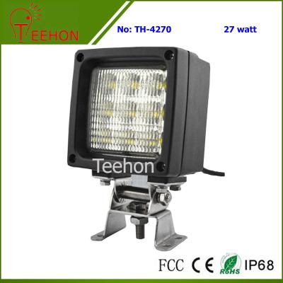 China 27W Square LED Working Lighting for Forklifts, Tractors and Agricultural Vehicles for sale