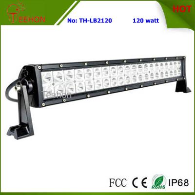 China Flood Bar Truck Boat Offroad 4WD Vs Aurora LED 120W CREE LED Work Light Bar for sale