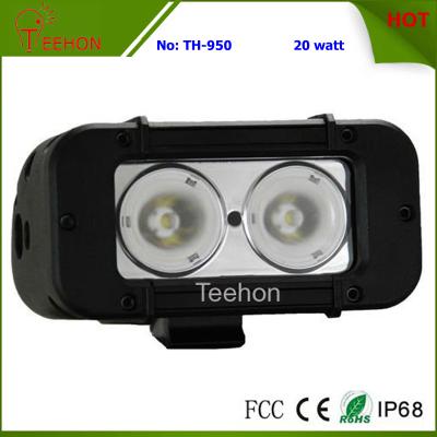 China 20W 5 Inch Single Row CREE off-Road LED Light Bar for 4WD Vehicles for sale