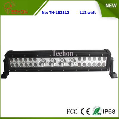 China 112 Watt 21.5 Inch Hybrid Beam LED off-Road Light Bar for Motorsport Vehicle for sale