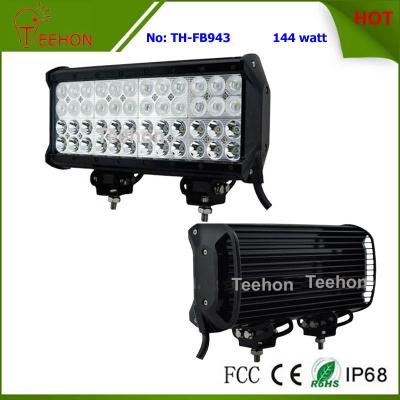 China 144 Watt 12 Inch Quad-Row LED Light Bar for 4WD Vehicles for sale