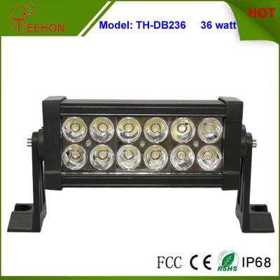 China 7.5 inch Low Profile 36W LED Light Bar for Trucks, Double Row Light Bar in classic style for sale