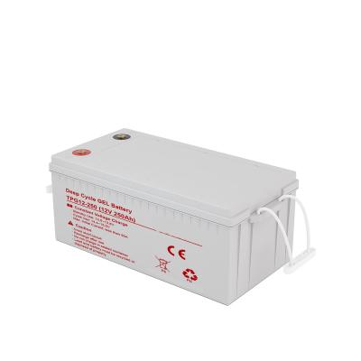 China Machine- rechargeable AGM 12v250ah sealed lead acid battery for sale