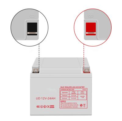 China Machine-Low Self-Discharge Rate Valve Regulated Deep Cycle Lead Acid Battery Sealed Solar Gel Battery For UPS And EPS System for sale