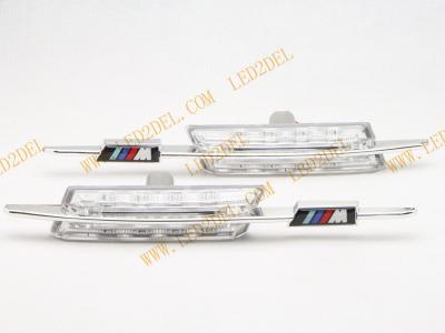 China Clear With M logo LED Side Marker light Turn signal lamps for BMW 1Series 3Series 5Series for sale