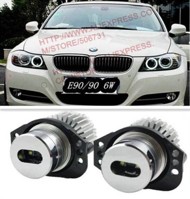 China Led Marker E90 E91 6W CREE LED Angel Eye Clearance lamp Error Free White Bulbs for BMW for sale