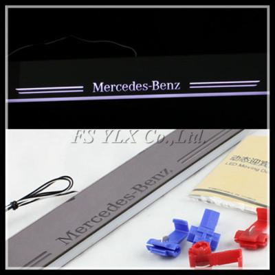 China For Mercedes LED moving door scuff light led door sills plate light for Mercedes-Benz W204 for sale