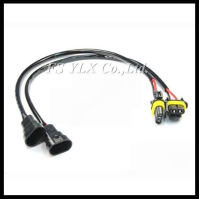 China 9006 el zócalo hembra-varón del conector de la haz de cables del xenón 9006 de HB4 LED para el LED OCULTÓ las lámparas de la niebla en venta