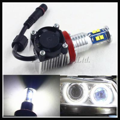 China H8 LED angel eye for BMW E92 Cree 40W LED headlight halo ring angel eyes for BMW with fan for sale