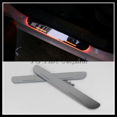 China Illuminated LED Door Sill LED moving door scuff for KIA SPORTAGE LED door sill plate light for sale