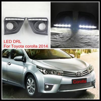 China LED DRL LAMP For TOYOTA COROLLA LED DRL AUTO LED daytime running light DRL lamp for sale