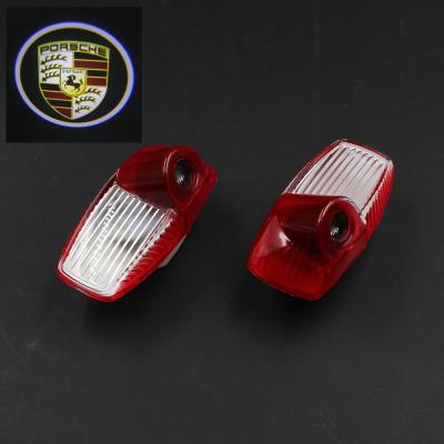 China Car Led Door Light Projector Logo Emblem For PORSCHE PANAMERA CAYMAN 997 911 BOXSTER for sale