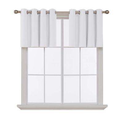 China Wholesale Blackout China Suppliers Kitchen Curtains With Solid Colors Windows Curtain for sale