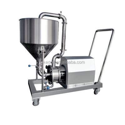 China New Stainless Steel 2021 High Quality Viscous Liquid High Shear Vacuum Mixing Homogenizer for sale