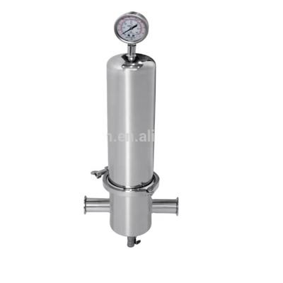 China High Quality Sanitary Gas Filtration 2021 Filter System Assembly Equipment Vacuum Stainless Steel Filter Shell for sale