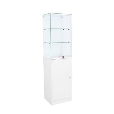 China Free Standing Display Tower Store Furniture Showcase for sale