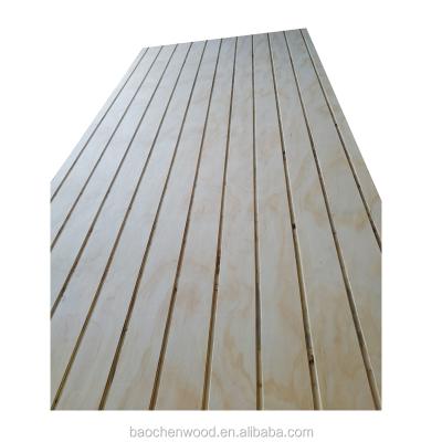 China Contemporary A Bond Glue T & G Structural Pine Plywood For Flooring for sale