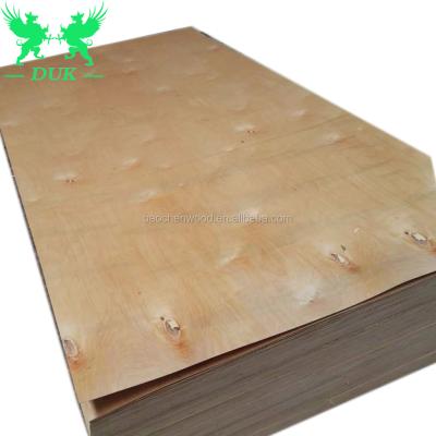 China Exterior 1.8 Mm Thickness Birch Face Veneer Plywood for sale