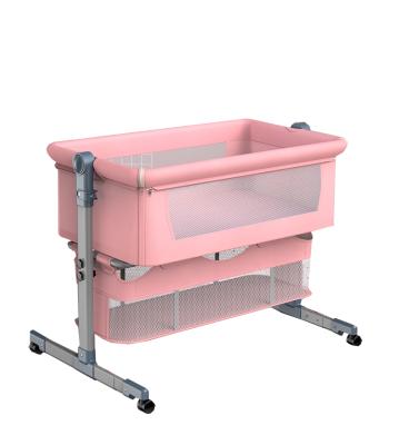 China Commode To Carry Hot Selling Quality Comfy Commode To Carry Fashion Plastic Fabric Net Baby Crib Newborn Bed for sale