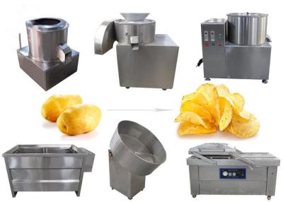 China Halb automatische Kartoffel Chips Making Machine des kleinen Maßstabs zu verkaufen