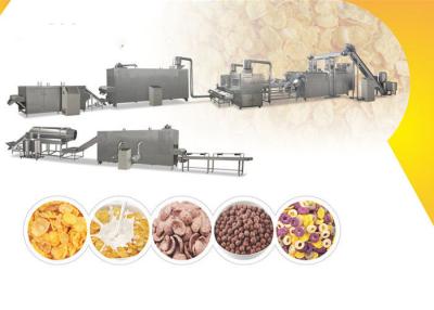 China Auto Temperature Controlling Corn Flakes Production Machine for sale