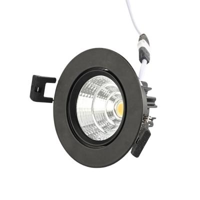 China Modern Wholesale Price 7W CE CB Surface Mounted Dimmable COB Recessed Led Lights Downlight for sale